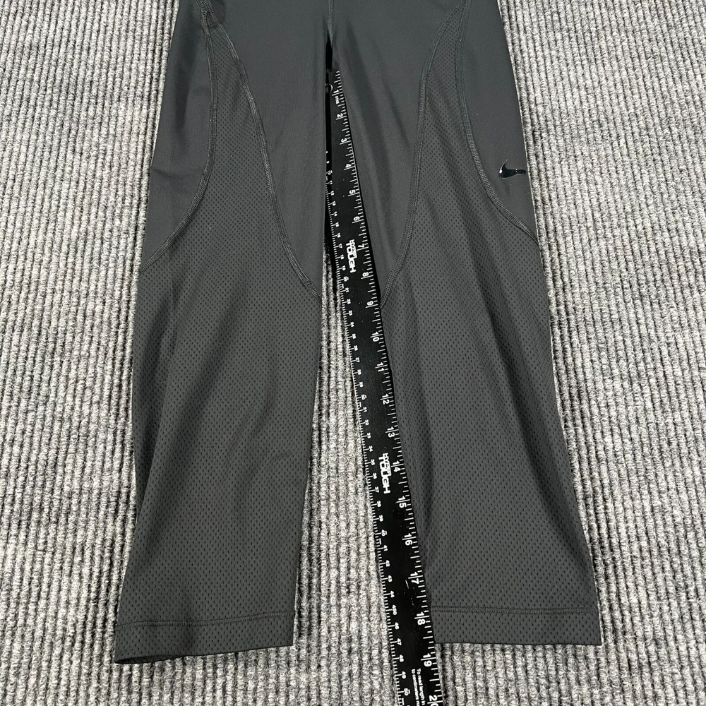 Nike Pro Leggings Womens XS Extra Small Black Hypercool Activewear Gym Workout - Picture 9 of 16